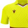 Macron Charon Eco Shirt - Neon Yellow / Cardinal / White