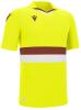 Macron Charon Eco Shirt - Neon Yellow / Cardinal / White