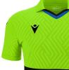 Macron Charon Eco Shirt - Neon Green / Black / Royal