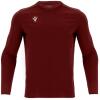 Macron Rigel Hero Long Sleeve Shirt - Cardinal