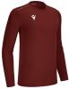 Macron Rigel Hero Long Sleeve Shirt - Cardinal