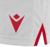 Macron Tempel Shorts - White / Red