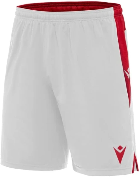 Macron Tempel Shorts - White / Red