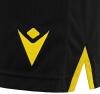 Macron Tempel Shorts - Black / Yellow