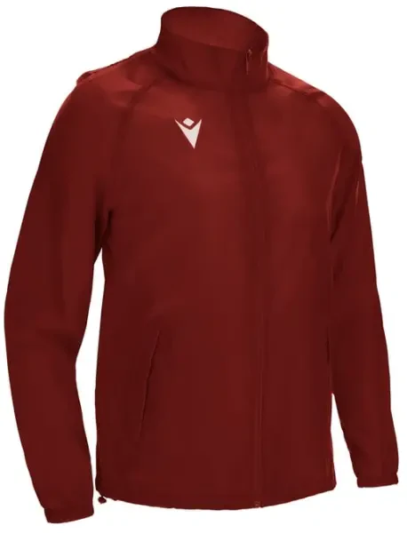 Macron Atlantic Hero Windbreaker - Cardinal