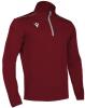 Macron Havel 1/4 Zip Training Top - Cardinal