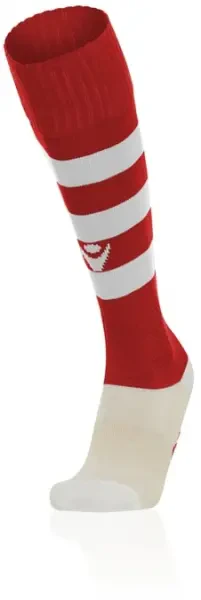 Macron Hoops Socks - Red / White