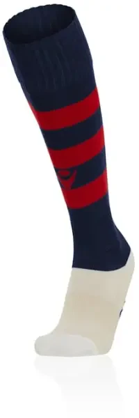 Macron Hoops Socks - Navy / Red