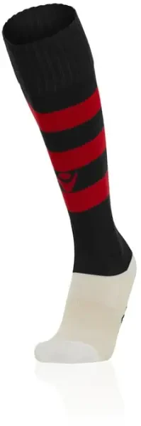 Macron Hoops Socks - Black / Red