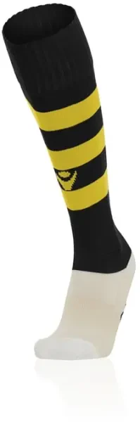 Macron Hoops Socks - Black / Yellow