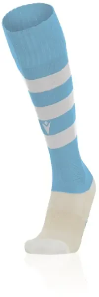 Macron Hoops Socks - Columbia / White