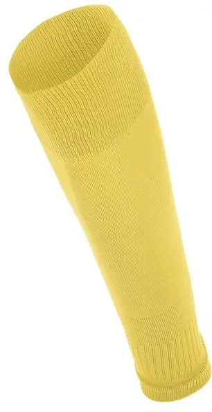 Macron Sprint Footless Socks - Yellow