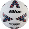 30 Multi-Buy Mitre Ultimatch One 24 Football - White/Black/Red - Size 3