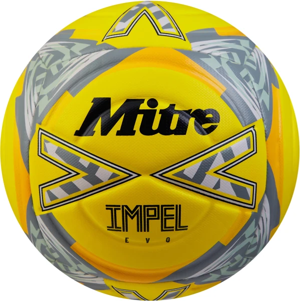 Mitre Impel Evo 24 Football - Yellow/Black/Grey