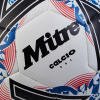 Mitre Calcio One 24 Football - White/Black/Blue