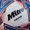 Mitre Calcio Evo 24 Football - White/Black/Blue