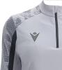 Macron Dora Women's 1/4 Zip Training Top - Silver / Anthracite