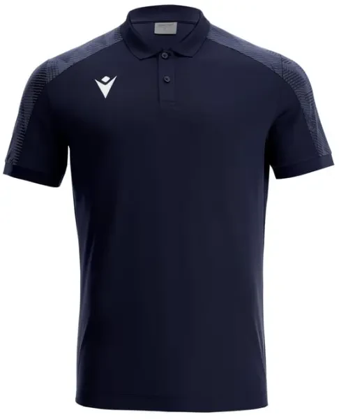 Macron Rock Polo Shirt - Navy / Light Navy