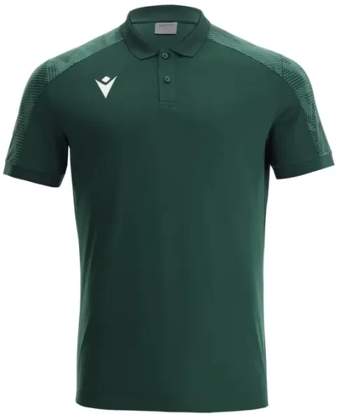 Macron Rock Polo Shirt - Bottle Green / Light Bottle Green