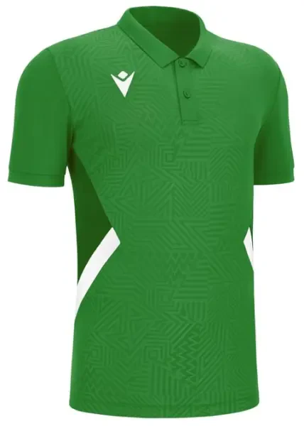 Macron Rap Polo Shirt - Green / White