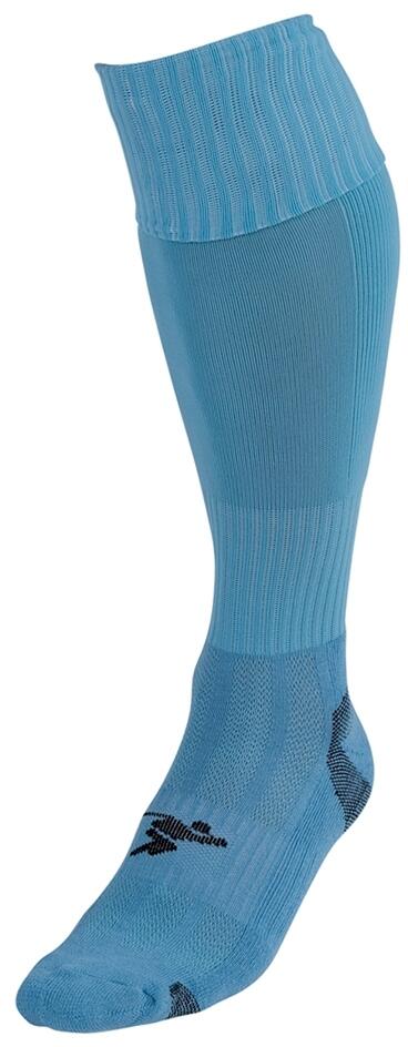 Precision Plain Pro Football Socks - Sky - Total Football Direct