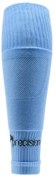 Precision Plain Pro Footless Sleeve Socks - Sky