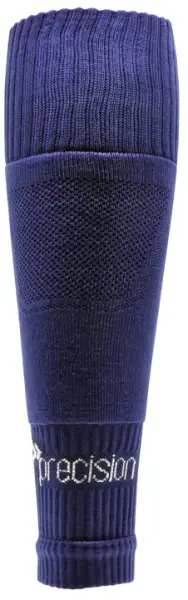 Precision Plain Pro Footless Sleeve Socks - Navy