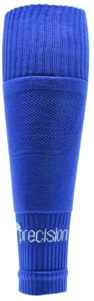 Precision Plain Pro Footless Sleeve Socks - Royal