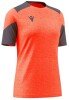 Macron Spinx Womens Shirt - Neon Coral / Anthracite