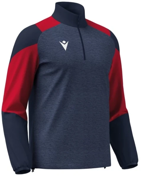 Macron Cuzco 1/4 Zip Training Top - Navy / Red