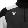 Macron Cuzco 1/4 Zip Training Top - Black / White