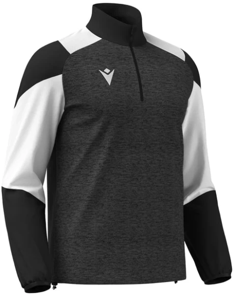 Macron Cuzco 1/4 Zip Training Top - Black / White