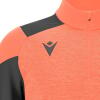 Macron Cuzco 1/4 Zip Training Top - Neon Coral / Anthracite