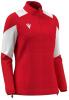 Macron Chantico Women's 1/4 Zip Top - Red / White