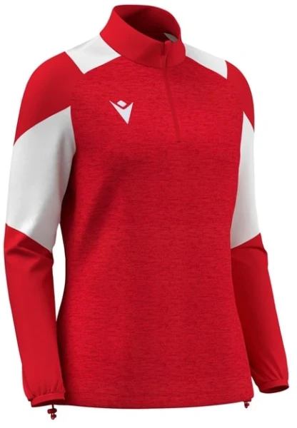 Macron Chantico Women's 1/4 Zip Top - Red / White