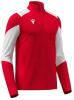 Macron Izel 1/4 Zip Training Top - Red / White