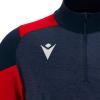 Macron Izel 1/4 Zip Training Top - Navy / Red