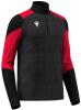 Macron Izel 1/4 Zip Training Top - Black / Red