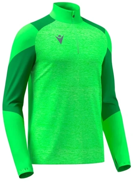 Macron Izel 1/4 Zip Training Top - Neon Green