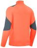 Macron Izel 1/4 Zip Training Top - Neon Coral / Anthracite