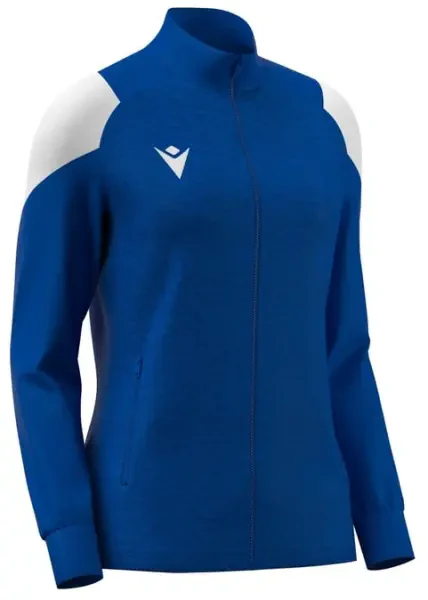 Macron Valkyria Women's Full Zip Track Top - Royal / White