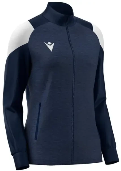 Macron Valkyria Women's Full Zip Track Top - Navy / White