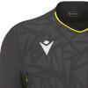 Macron Corvus Eco Goalkeeper Shirt - Anthracite / Neon Yellow