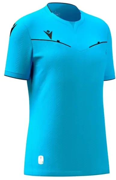 Macron Kateryn Eco Women's Referee Shirt - Neon Sky