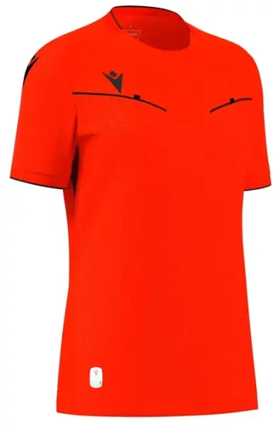 Macron Kateryn Eco Women's Referee Shirt - Neon Red