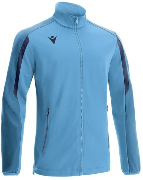 Macron Seth Full Zip Training Top - Columbia / Navy