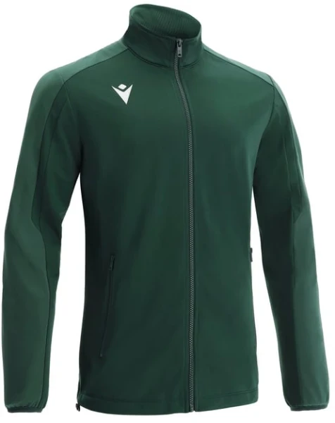 Macron Seth Full Zip Training Top - Bottle Green