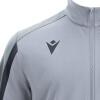 Macron Seth Full Zip Training Top - Silver / Anthracite