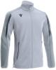 Macron Seth Full Zip Training Top - Silver / Anthracite