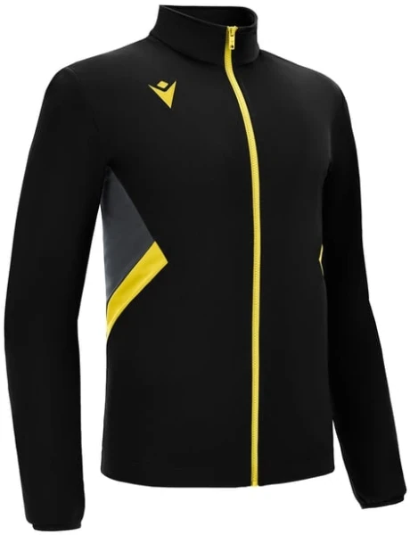 Macron Raijin Full Zip Training Top - Black / Yellow